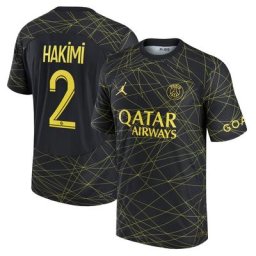 Maillot PSG Jordan Fourth Match Dri-FIT ADV 22/23 avec flocage Hakimi 2