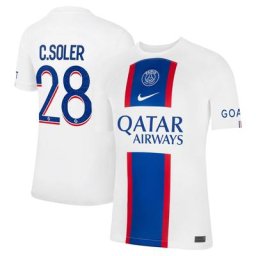 Maillot PSG Third Stadium 22/23 avec flocage C. Soler 28