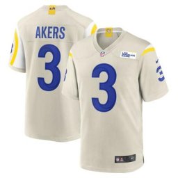 Maillot de jeu route Los Angeles Rams - Cam Akers - Hommes