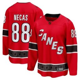 Maillot Carolina Hurricanes Fanatics Branded Special Edition 2.0 Breakaway - Rouge - Martin Necas - Homme