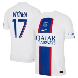 Maillot PSG Third Match Dri-FIT ADV 22/23 avec flocage Vitinha 17