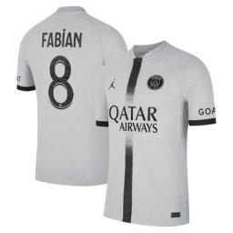 Maillot PSG Jordan Extérieur Match DRI-FIT ADV 22/23 avec flocage Fabian 8