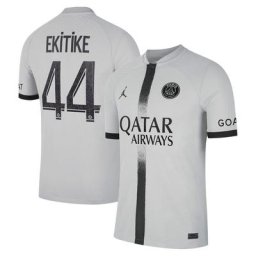 Maillot PSG Jordan Extérieur Match DRI-FIT ADV 22/23 avec flocage Ekitike 44
