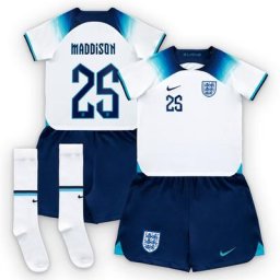 England Home Stadium Kit 2022 - Little Kids with Maddison 25 printing