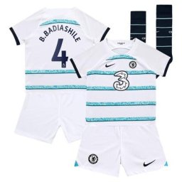 Chelsea Away Stadium Kit 2022-23 - Little Kids with B.Badiashile 4 printing