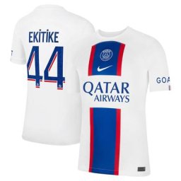 Maillot PSG Third Stadium 22/23 avec flocage Ekitike 44