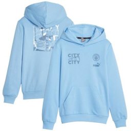 Sweat capuche Manchester City FtblCore - Bleu - Enfant
