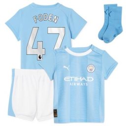 Kit Manchester City PUMA Domicile 23/24 - Bébé avec flocage Foden 47