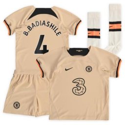 Chelsea Third Stadium Kit 2022-23 - Little Kids with B.Badiashile 4 printing