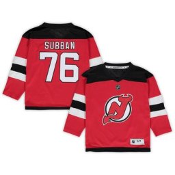 PK préscolaire Subban Rouge New Jersey Devils Home Replica Player Jersey