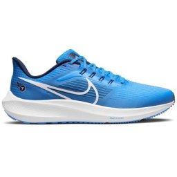 Chaussure de course unisexe Nike Tennessee Titans Zoom Pegasus 39 bleu clair
