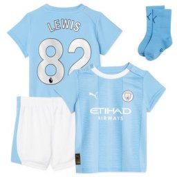Kit Manchester City PUMA Domicile 23/24 - Bébé avec flocage Lewis 82