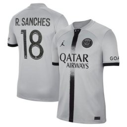 Maillot PSG Jordan Extérieur Stadium 22/23 avec flocage R.Sanches 18