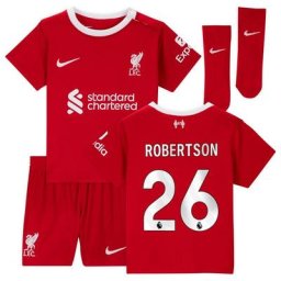 Kit Liverpool Domicile Nike Stadium - 23/24 - Bébé avec flocage Robertson 26