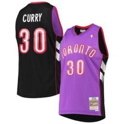 Mitchell & Ness Dell Curry Violet Toronto Raptors 2001/02 Hardwood Classics Swingman Jersey
