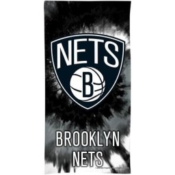 Serviette de plage tie-dye Brooklyn Nets
