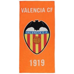 Serviette de bain avec écusson du Valencia CF - 150 x 75 cm