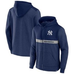 Sweat capuche New York Yankees Iconic Fleece Full Zip - Hommes