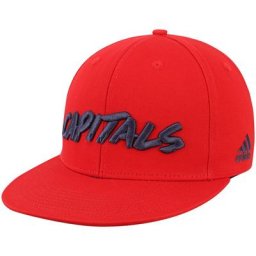 Casquette ajustable à boutons-pression Culture Capitals de Washington adidas rouge pour homme