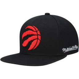 Casquette à revers anglais Mitchell & Ness Toronto Raptors pour homme
