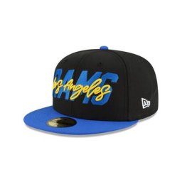 Casquette ajustée 59FIFTY officielle sur scène des Los Angeles Rams New Era