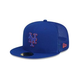 Casquette New York Mets New Era 2022 Official Batting Practice 59FIFTY Trucker Cap