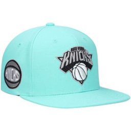 Mitchell & Ness x Lids Aqua New York Knicks Boîte-cadeau Snapback pour homme