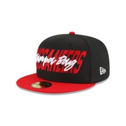 Casquette ajustée 59FIFTY officielle sur scène des Buccaneers New Era de Tampa Bay