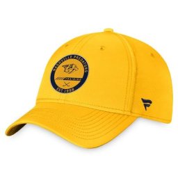 Fanatics Branded Gold Nashville Predators 2022 Authentic Pro Training Camp Flex Casquette pour homme
