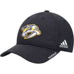 Casquette adidas Nashville Predators Team Logo Slouch Primeblue réglable pour homme