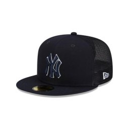 Casquette New York Yankees New Era 2022 Official Batting Practice 59FIFTY Trucker Cap