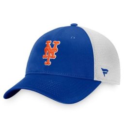 Casquette de camionneur structurée emblématique des New York Mets Fanatics