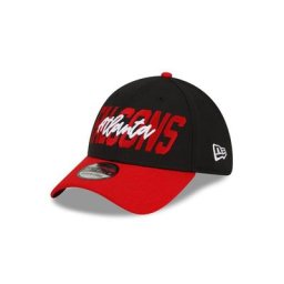 Casquette extensible New Era Draft 39THIRTY des Falcons d'Atlanta