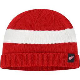 Bonnet Fisherman Detroit Red Wings adidas rouge pour homme