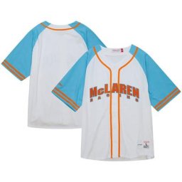 Maillot de baseball McLaren x Mitchell & Ness Miami GP