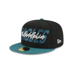 Casquette ajustée 59FIFTY officielle sur scène des Eagles de Philadelphie New Era