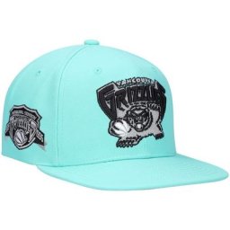 Mitchell & Ness x Lids Teal Vancouver Grizzlies 1995-96 Inaugural Season Hardwood Classics Gift Box Snapback Hat
