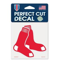 Autocollant coupe parfaite Boston Red Sox 4x4