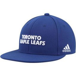Casquette adidas Toronto Maple Leafs Snapback pour homme, bleu marine