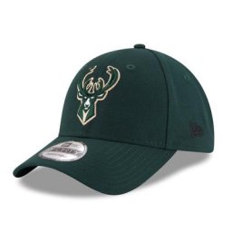 Casquette ajustable The League 9FORTY New Era Milwaukee Bucks