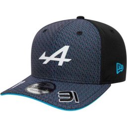 Casquette BWT Alpine F1 Team 2023 New Era 9FIFTY Pre Curve Esteban Ocon