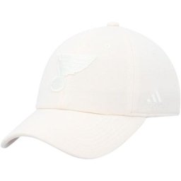 Casquette ajustée ajustée pour homme adidas St. Louis Blues Zero Dye crème
