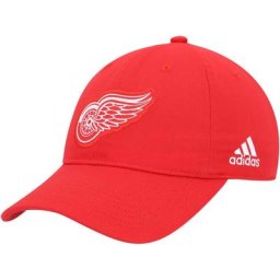 Casquette ajustable ajustable rouge Detroit Red Wings adidas pour homme