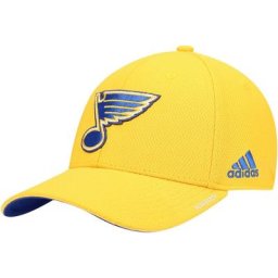 Casquette flex pour homme adidas St. Louis Blues Performance Locker Room Coach Flex