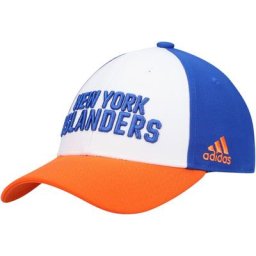 Casquette ajustable adidas New York Islanders Locker Room pour homme, blanc