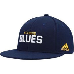 Casquette adidas bleu marine St. Louis Blues Snapback pour hommes