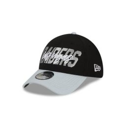 Casquette Las Vegas Raiders New Era Draft 39THIRTY Stretch Fit