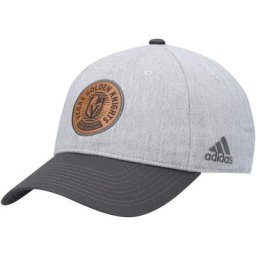 Casquette ajustable ajustable Vegas Golden Knights adidas pour homme, gris/noir