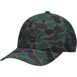 Casquette ajustée ajustable pour homme adidas Washington Capitals Locker Room