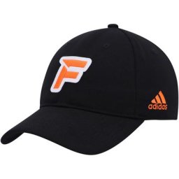 Casquette ajustable noire adidas Philadelphia Flyers Letter Slouch pour homme